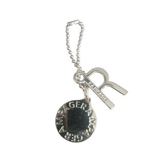 Rampage Shiny Silver Keychain